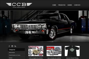 Desenvolvimento de site para a Carros Clássicos Brasil