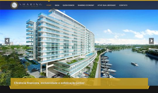 <p>Desenvolvimento em<em> landing page</em> do site da Sharing Asset-Group, empresa idealizada em oferecer soluções inovadoras no compartilhamento de propriedades de luxo.</p>
<p>O site é responsivo, acessível por smartphones, tables e similares, e foi criado na UTI das Ideias, sendo eu o desenvolvedor responsável pelo <em>front</em> e <em>back-end.</em></p>
 | Portfólio Vander Amorin