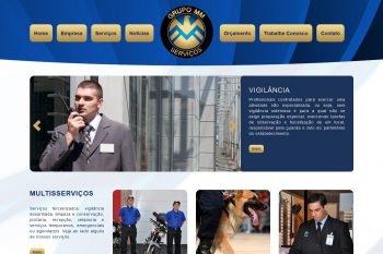 Website para o Grupo MM Serviços