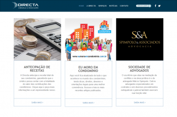 Desenvolvimento do site da Directa